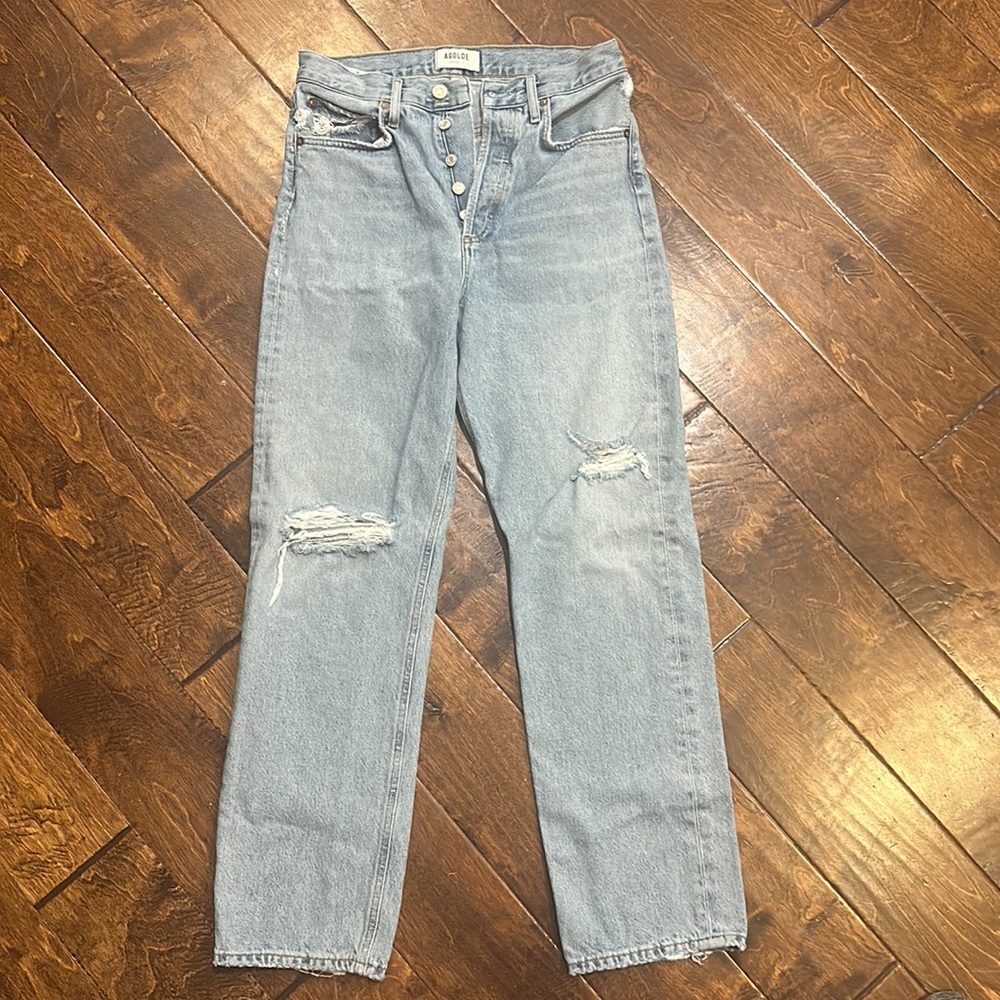 Agolde 90’s mid rise loose fit size 25